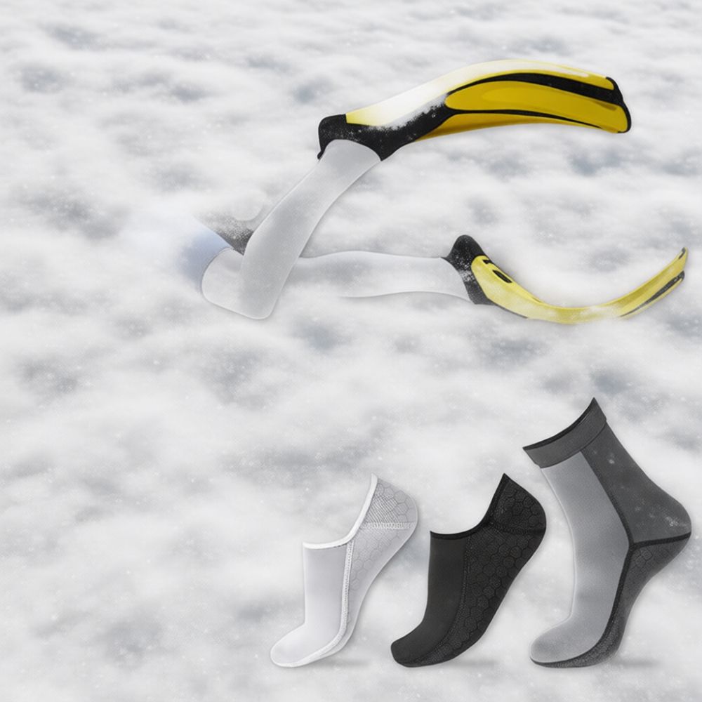 Swim Fins - 3mm 네오프렌 소재의 스쿠버 다이빙 양말,