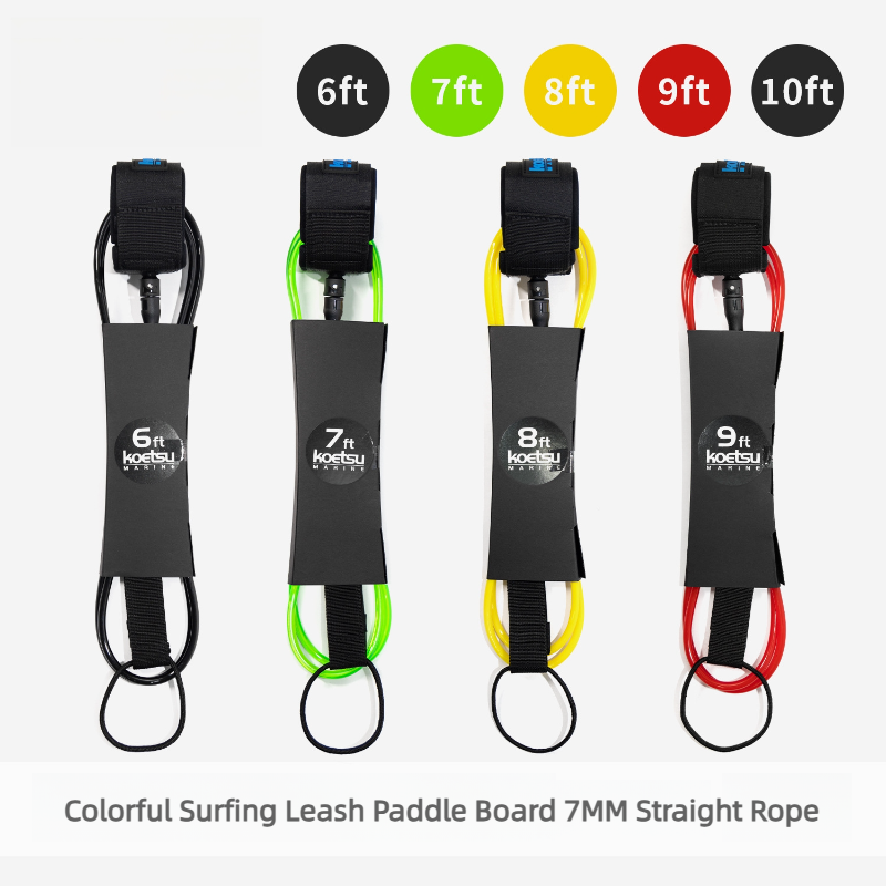 Surfboard Leash - 다채로운 색상의 서프 리쉬(7mm), SUP 패들