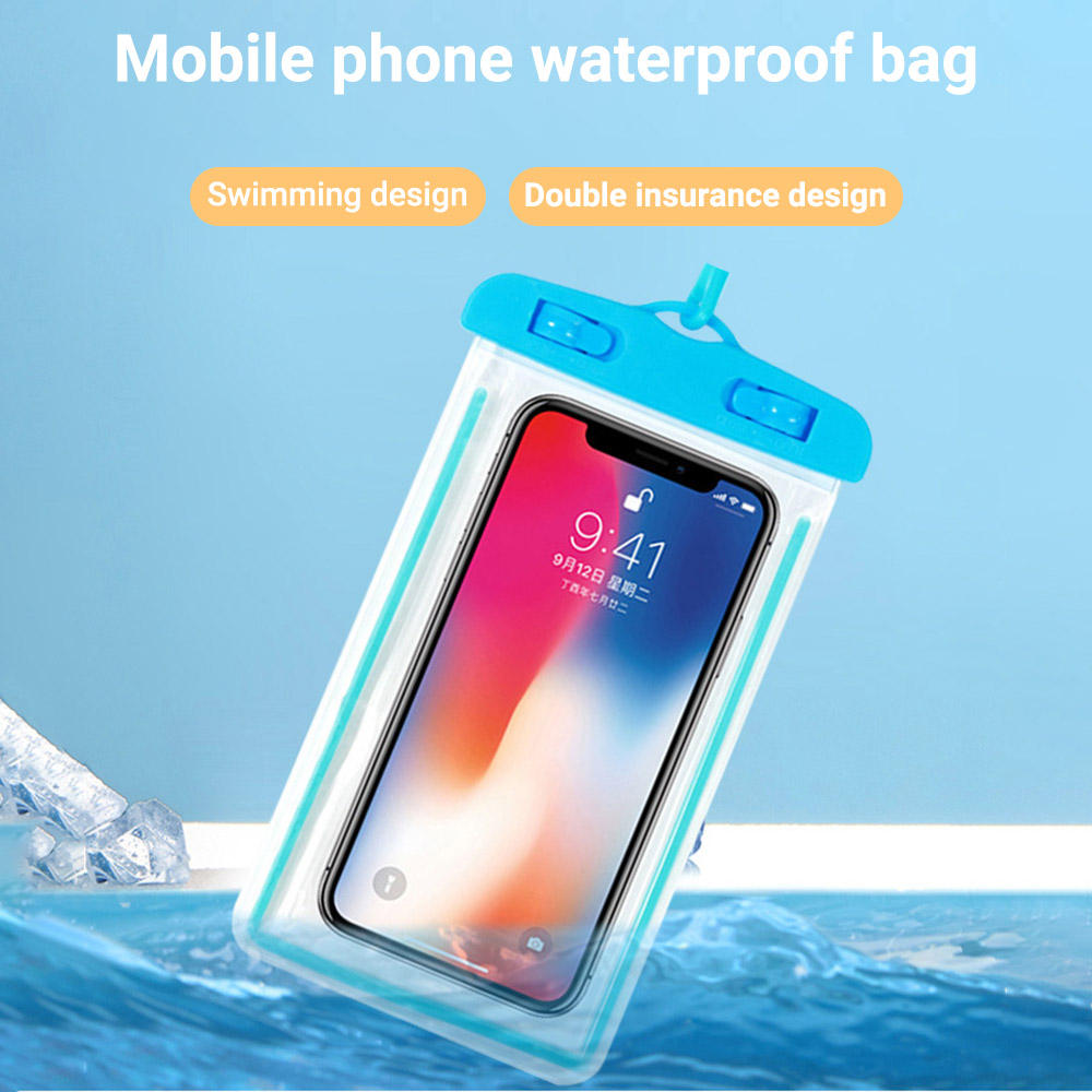유니버설 투명 방수 휴대폰 가방 파우치 야광 터치스크린 - Dry Bag Waterproof 리뷰 및 가격